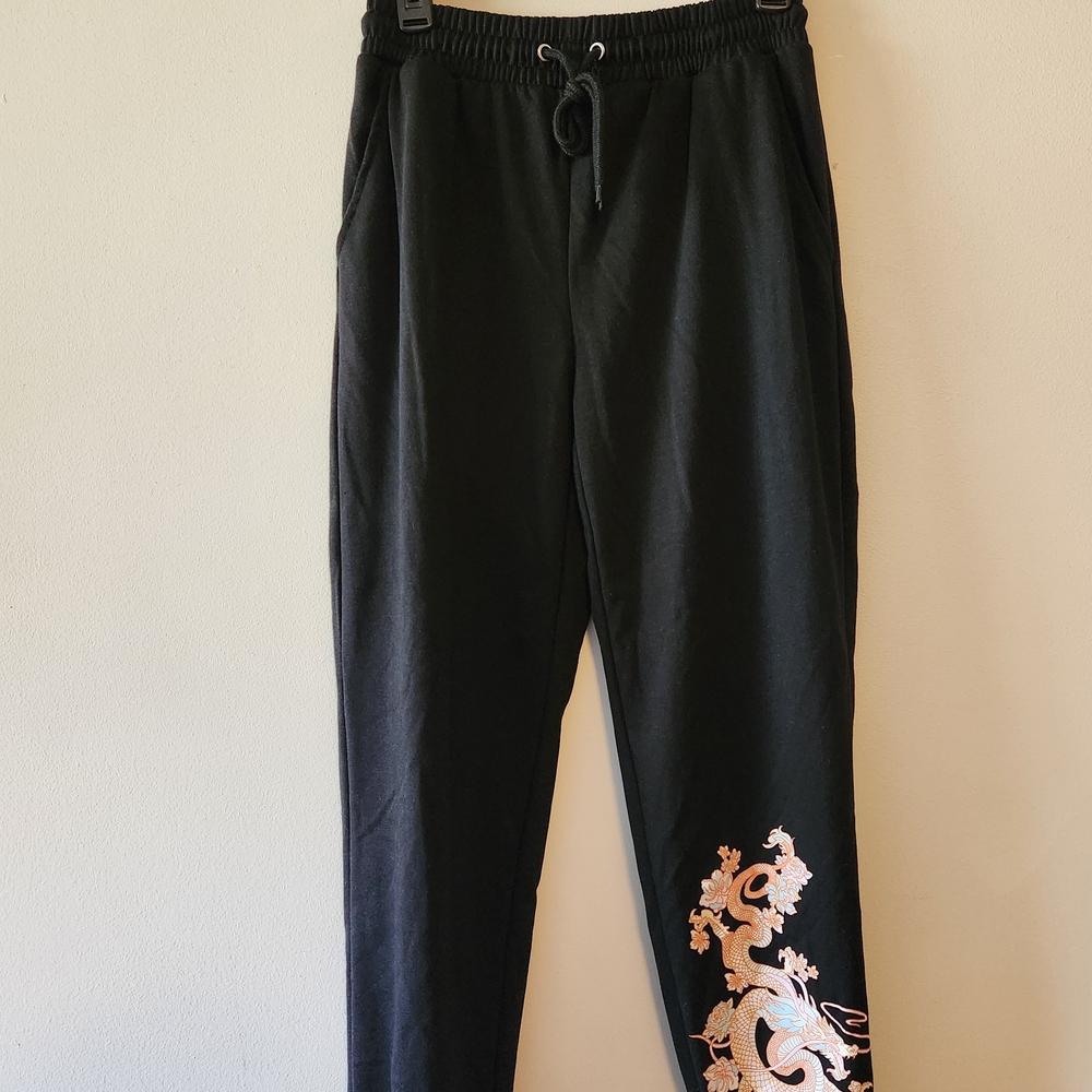 Rue21 Dragon Floral Sweatpants